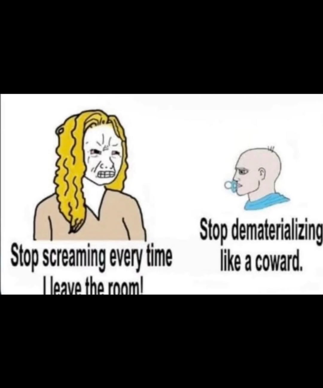 Stop dematerializing Stop time like a coward и:
