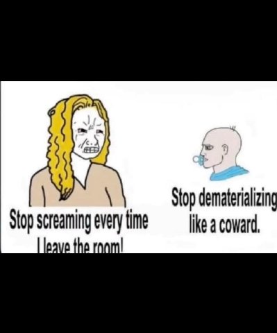 Stop dematerializing Stop time like a coward и: