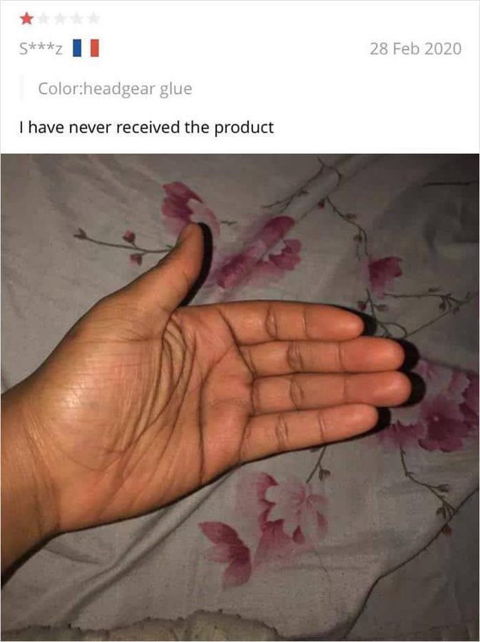 28 Feb 2020 Color:headgear glue have never received the product