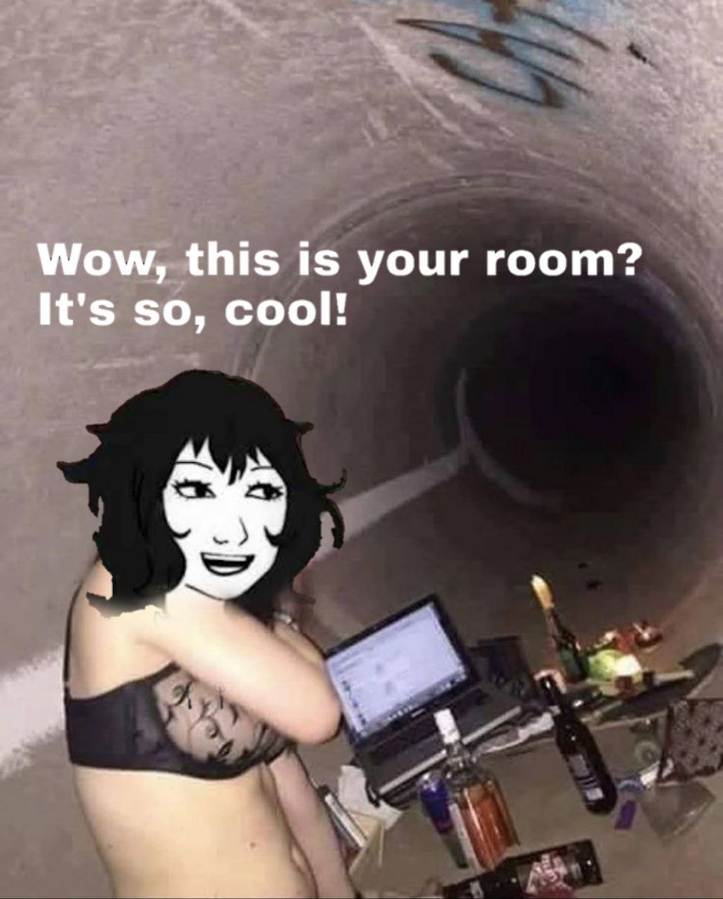 Wow, this is your room? It's so, cool!
