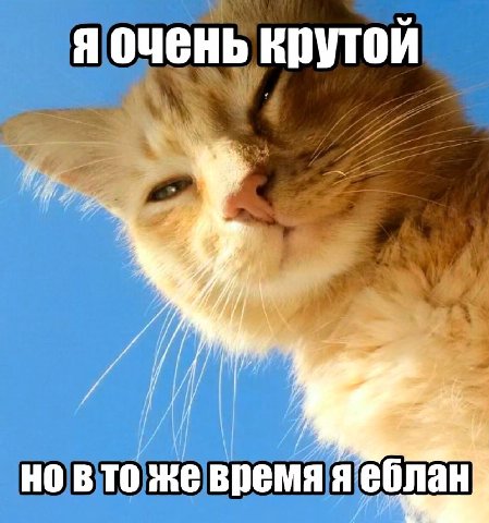 я очень крутой Я TO же