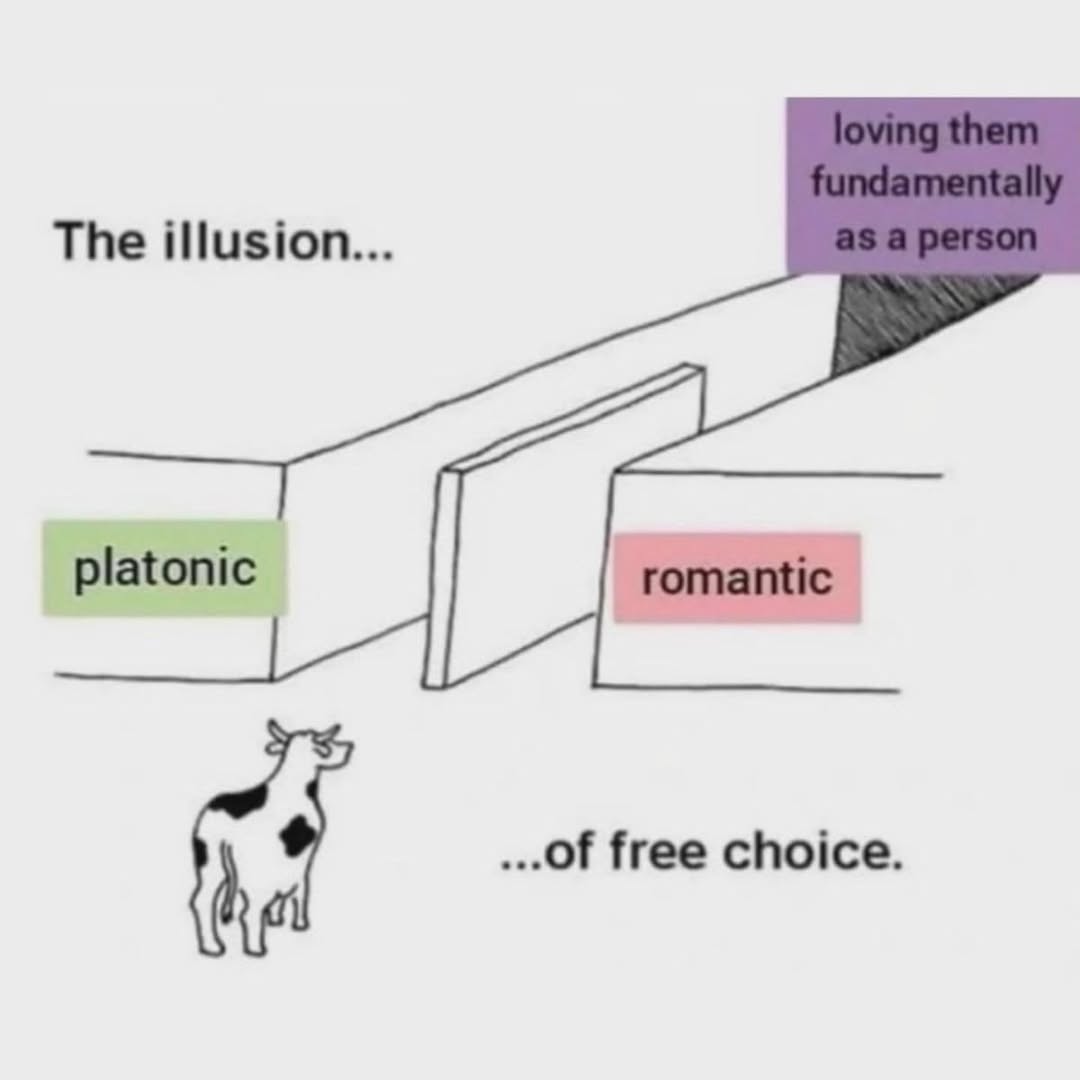 The illusion... platonic free choice.