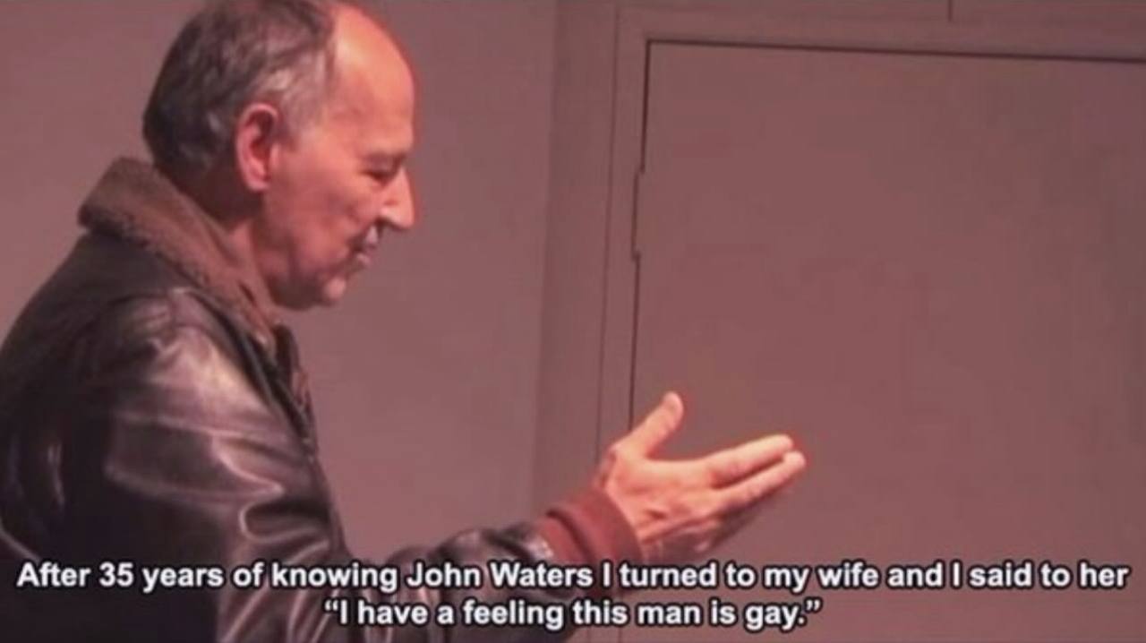 After 35 years of knowing Waters turned to my wife and said to her а feeling this man is gay.”
