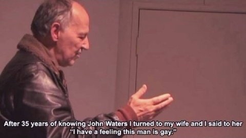 After 35 years of knowing Waters turned to my wife and said to her а feeling this man is gay.”