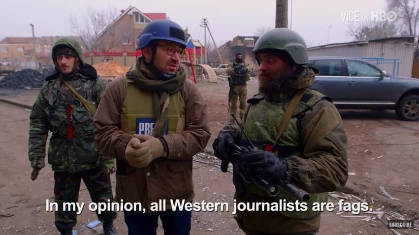 In my opinion, all Western journalists are