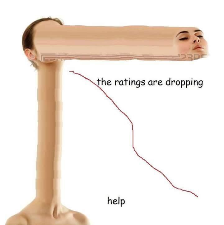 the ratings are dropping help