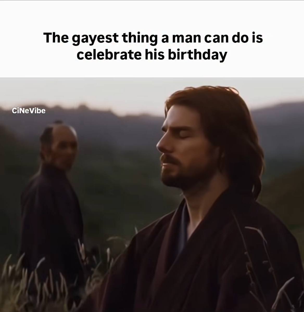 The gayest thing aman сап 40 1$ celebrate his birthday iNeVibe