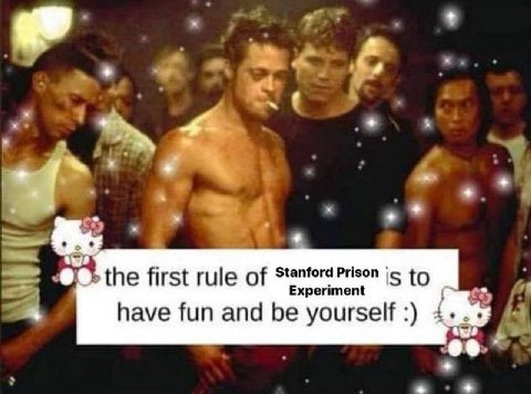 the first rule of is to have fun and be yourself