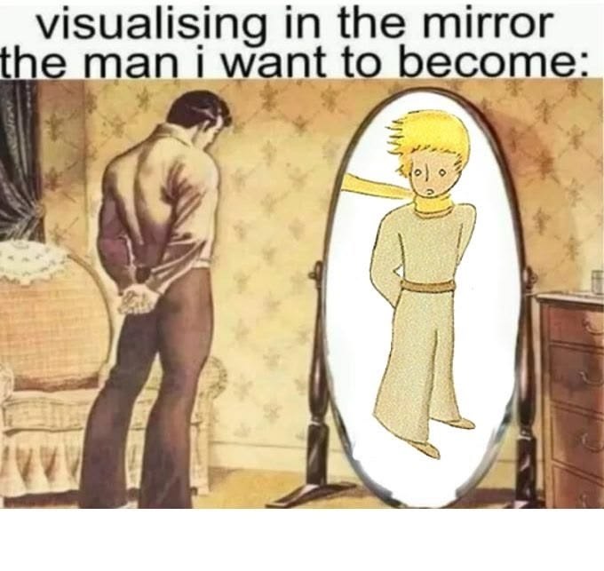 visualising in the mirror A