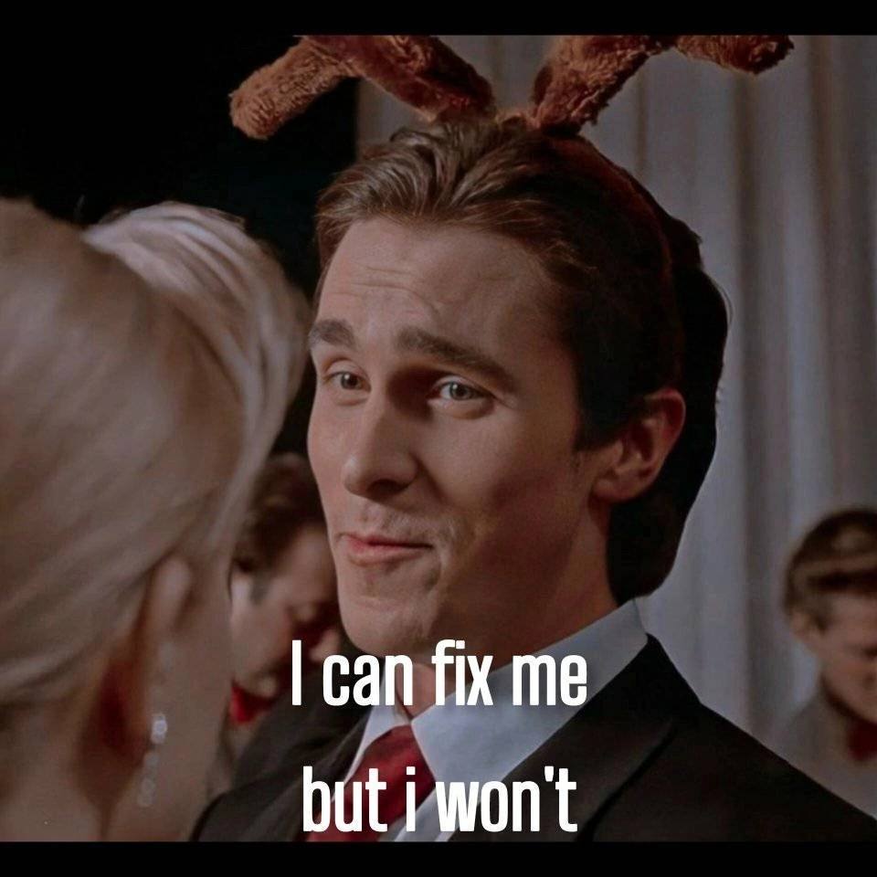can fix me but