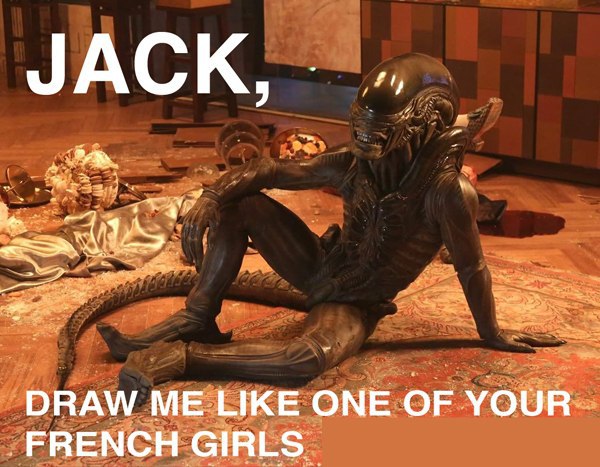 JACK, DRAW LIKE ONE OF YOUR FRENCH GIRLS