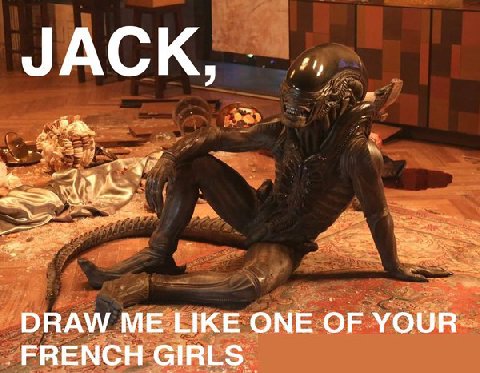 JACK, DRAW LIKE ONE OF YOUR FRENCH GIRLS