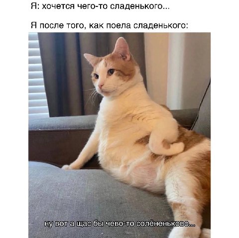 Я: хочется чего-то сладенького... Я после того, как поела сладенького: bee Мы Я a 7 4"