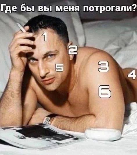 Где бы вы меня потрогали? и