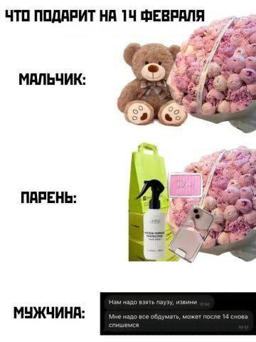 ЧТО ПОДАРИТ НА 14 ФЕВРАЛЯ МАЛЬЧИК: 29 ПАРЕНЬ: МУЖЧИНА:
