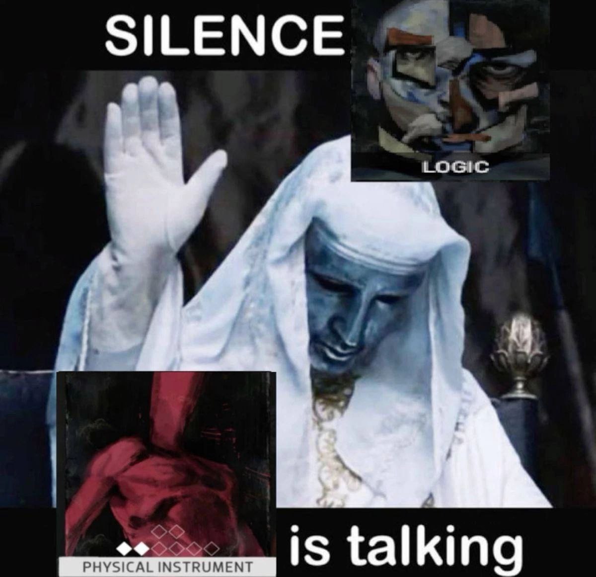 SILENCE is talking