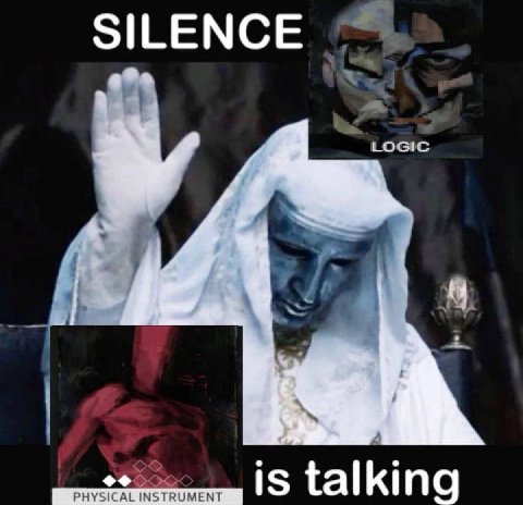 SILENCE is talking