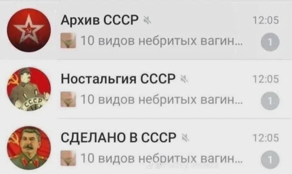 12:05 Архив СССР. 10 видов небритых вагин Ностальгия СССР 10 видов небритых вагин СДЕЛАНО В СССР 12:05 10 видов небоитых вагин