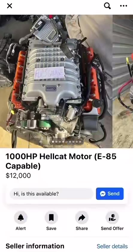 Alert Save Share Send Offer Seller information Seller details Sell Foryou Local More v Automatic transmission © Listed 8 hours ago in Marion, OH