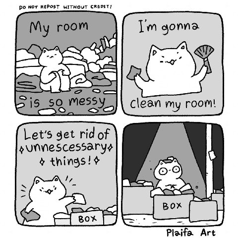мот REPOST WITHOUT CREDIT! gonna 2 cao Sis clean my room! Let’s get rid of у things! Bok Plaifa Art