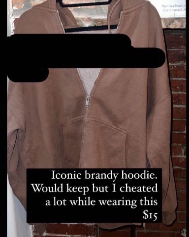 brandy Would keep but I cheated а lot while wearing this $15