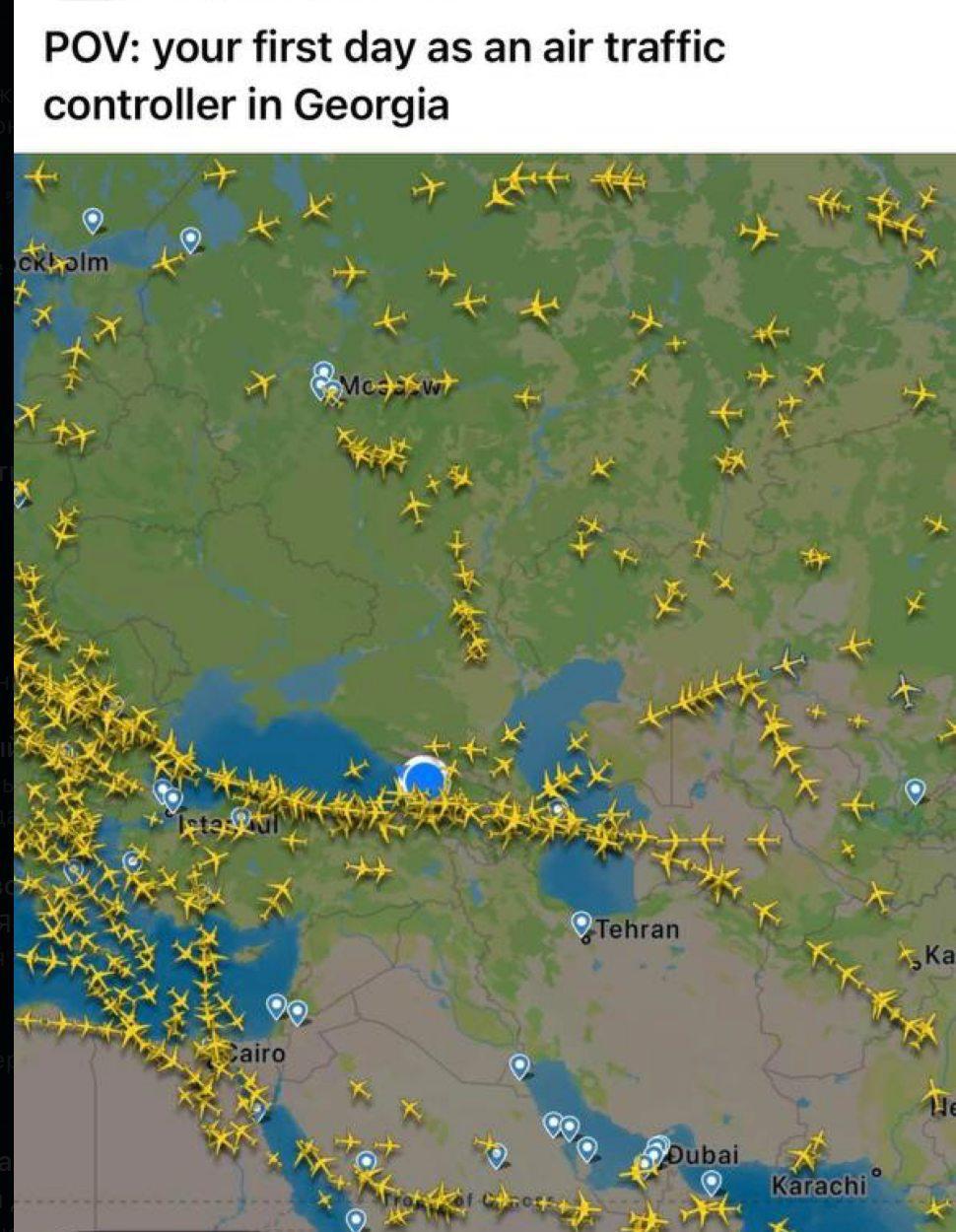 POV: your first day as air traffic controller in Georgia