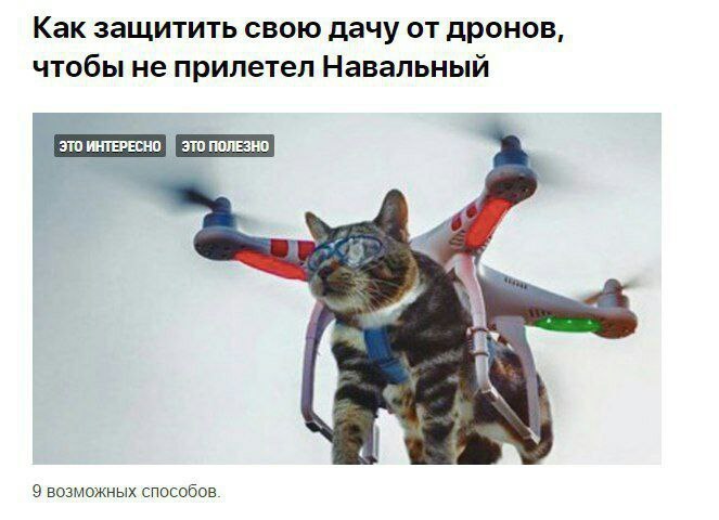 Как защитить свою дачу от дронов, чтобы не прилетел Навальный 9 возможных способов.