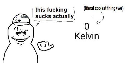 sucks actually Kelvin