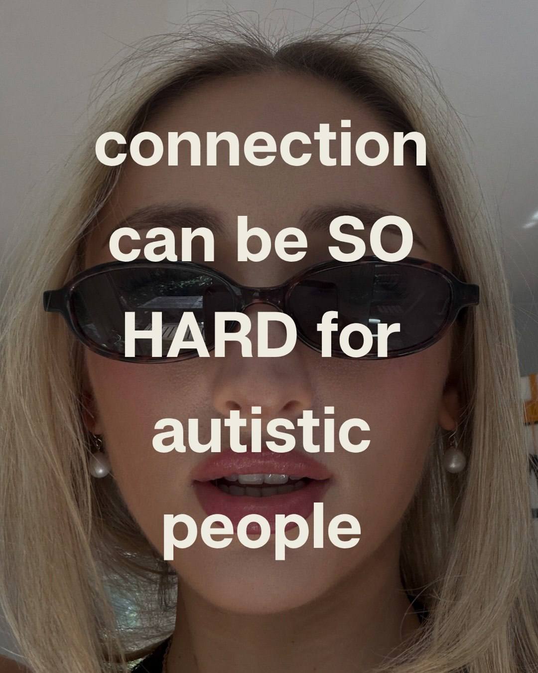 connection can be SO HARD for autistic реоре