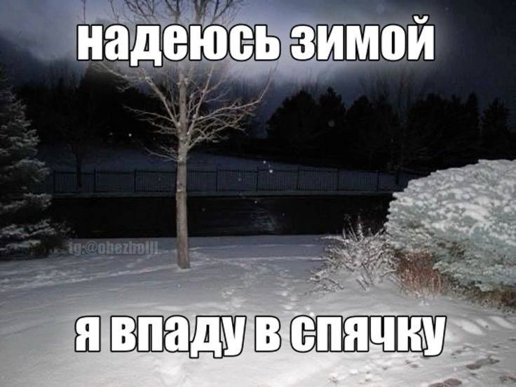 надеюсь зимой С аду