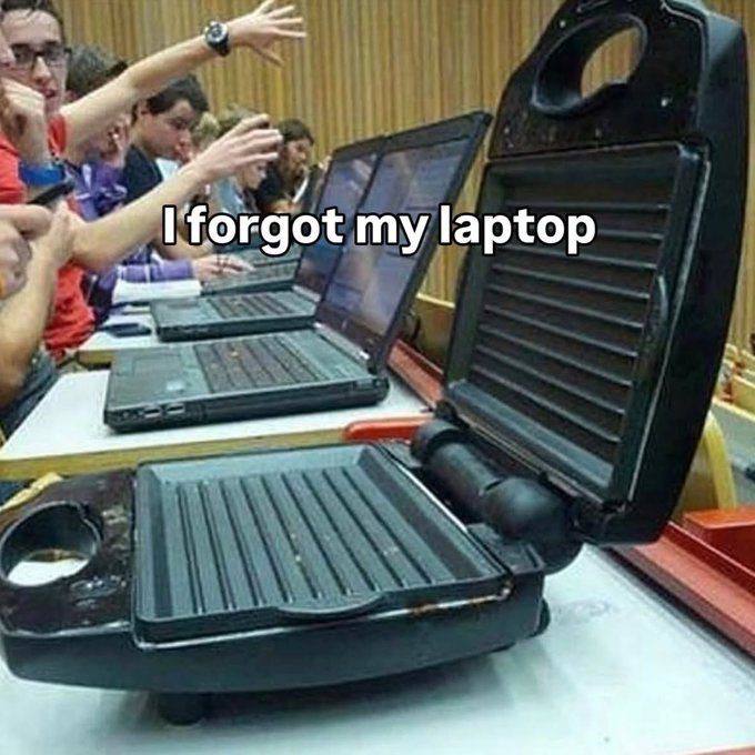 forgot my laptop