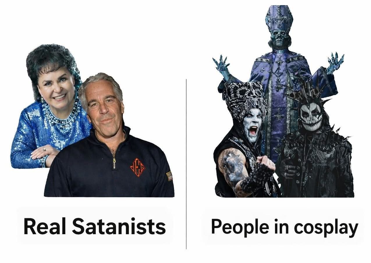 Real Satanists People in cosplay