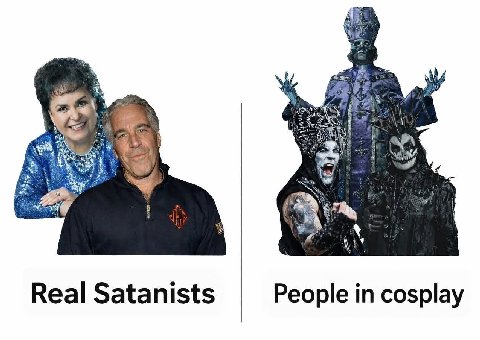 Real Satanists People in cosplay