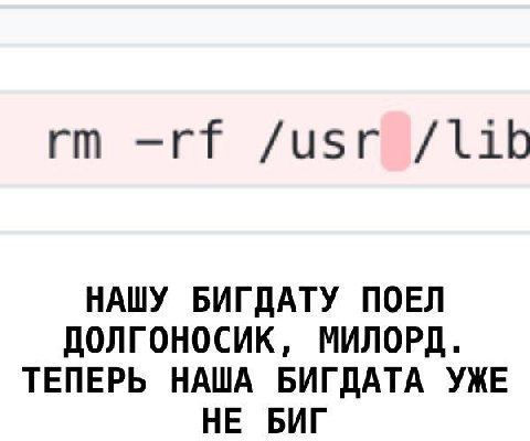 /usr НАШУ БИГДАТУ ПОЕЛ ДОЛГОНОСИК, МИЛОРД. ТЕПЕРЬ НАША БИГДАТА УЖЕ НЕ БИГ