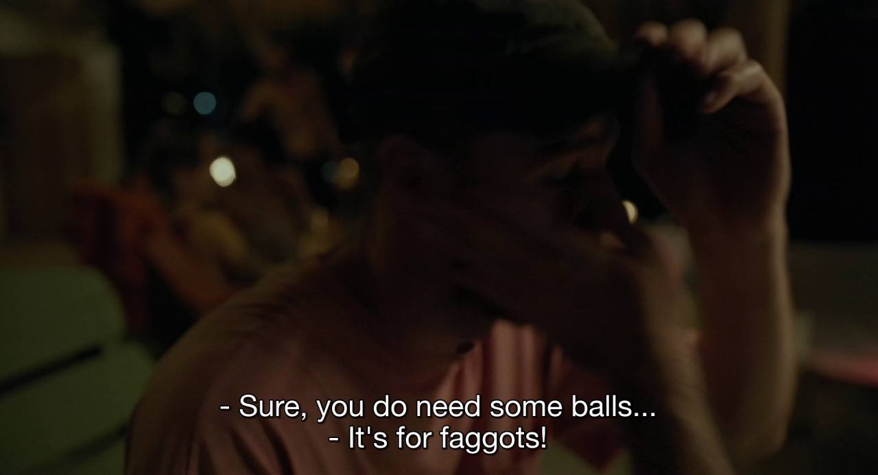 Sure, you need some balls... It's for faggots!