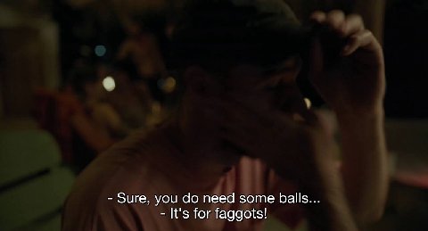 Sure, you need some balls... It's for faggots!