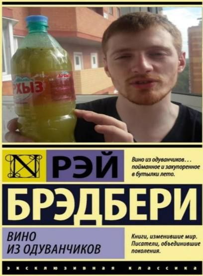 Вино из одуванчиков в бутылки лето. пойманное и закупоренное БРЭД Книги, изменившие мир. Писатели, объединившие 13 поколения.