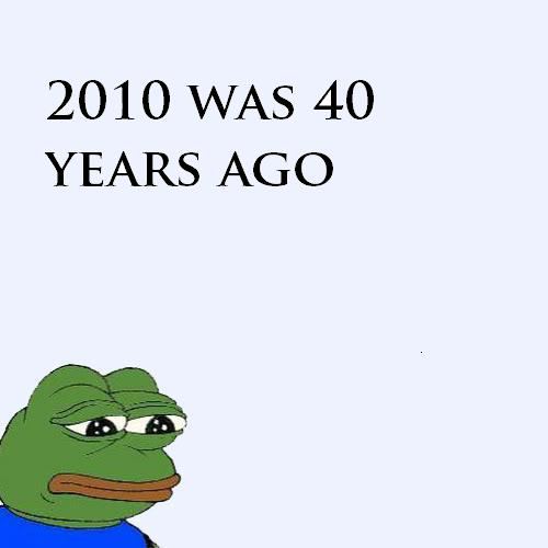 2010 WAS 40 YEARS AGO