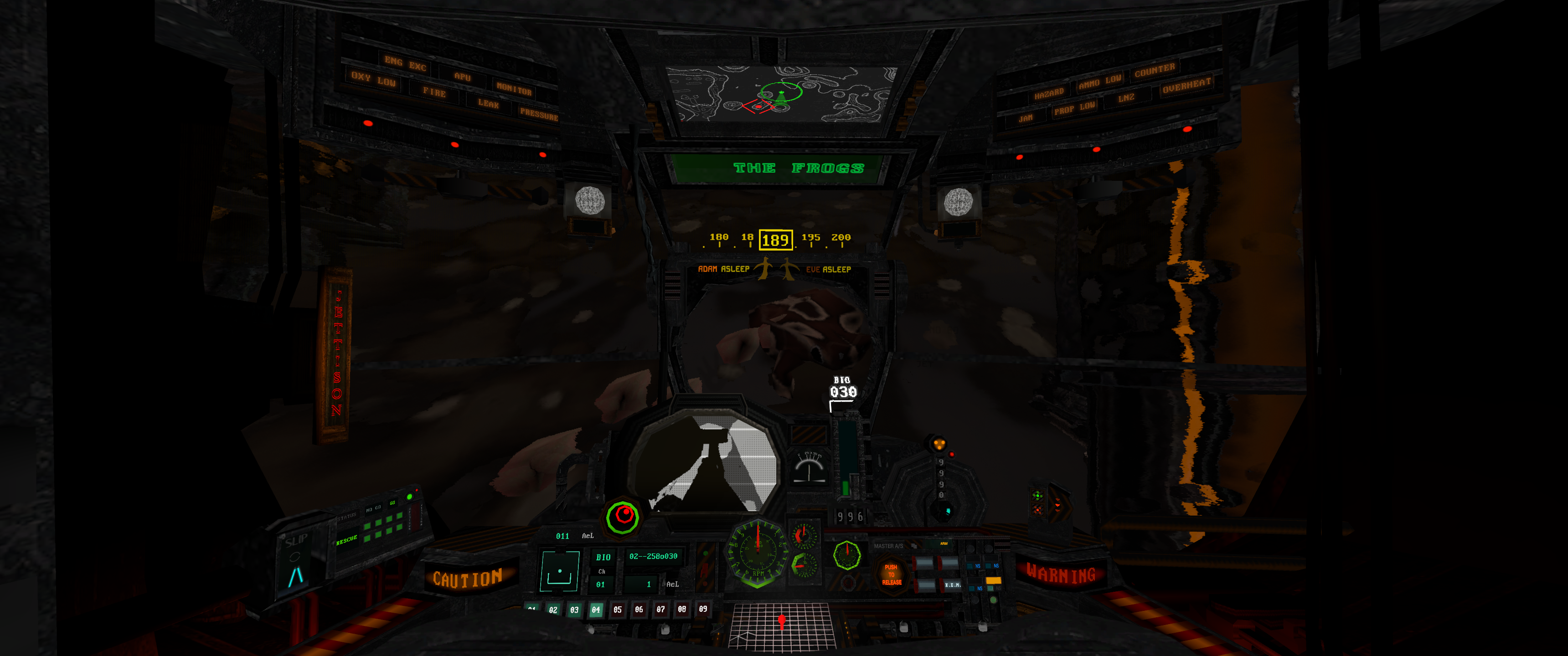 mech game where frogs comes to play with you