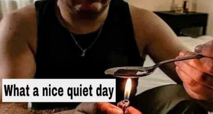 What а nice quiet day
