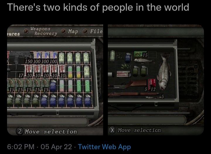 There's two kinds of people the world У’ Move selection 6:02 05 Apr 22 Twitter Web App
