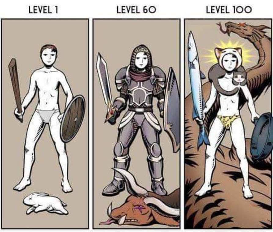 LEVEL 1 LEVEL 60 LEVEL а