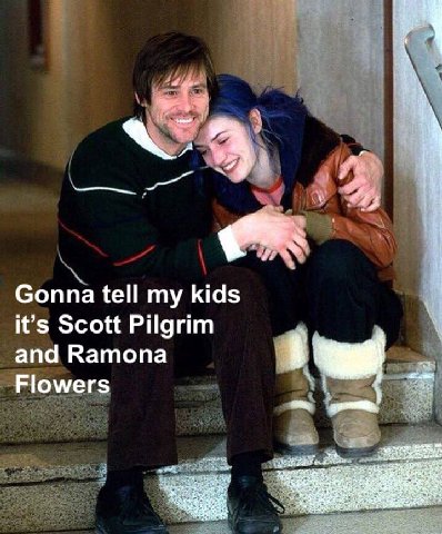 Gonna tell my kids it’s Scott Pilgrim апа Катопа Flowers