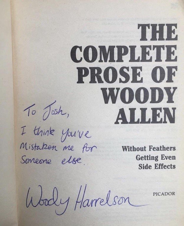 THE COMPLETE PROSE OF WOODY ALLEN me for Without Feathers Getting Even Side Effects