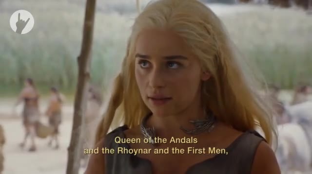 ; Queen мне Andals “} haleesi of the Great Grass Sea, ] ) Queen of Meereen, | Г