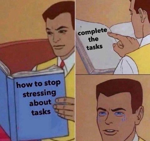 complete the tasks how to stop stressing about tasks