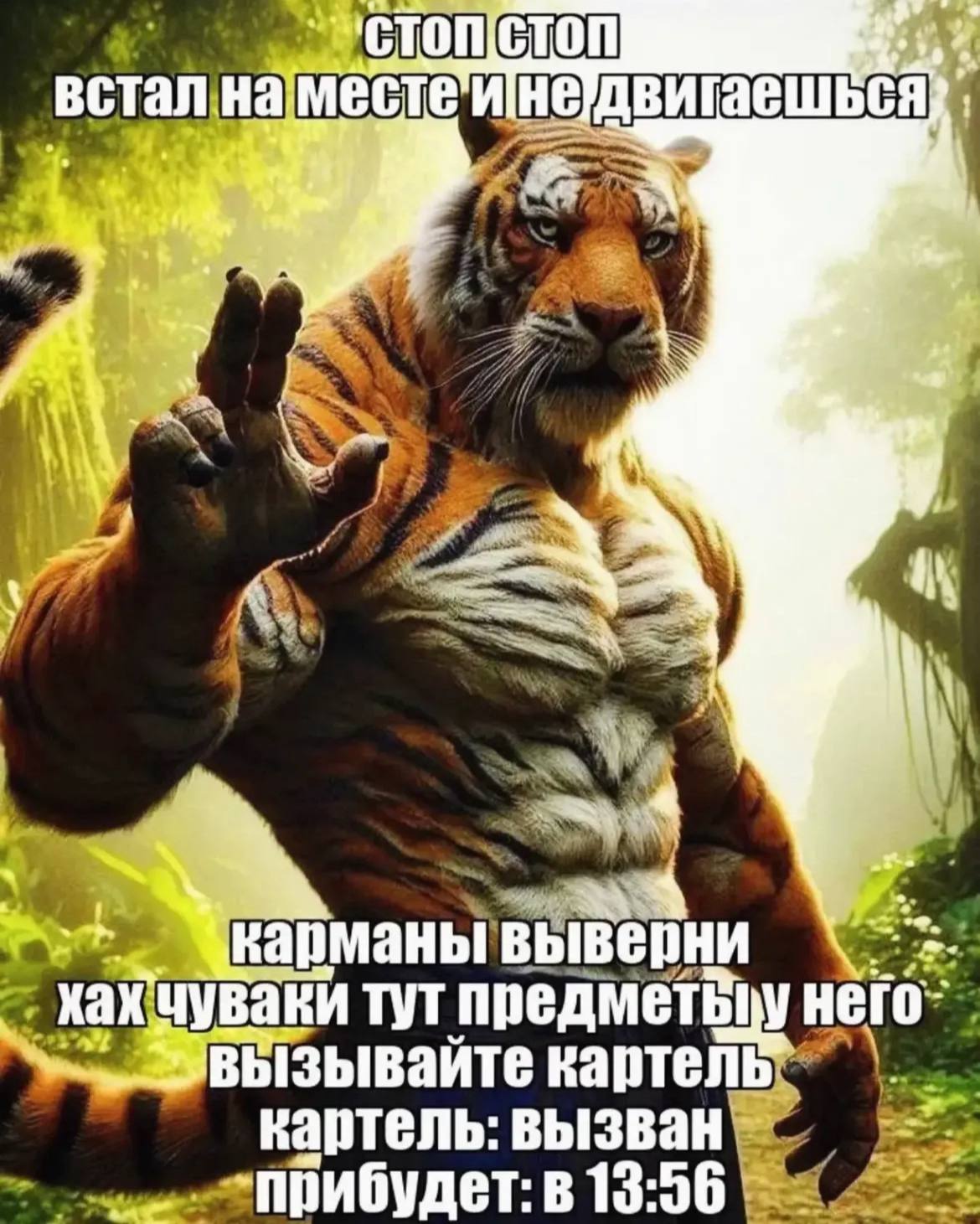 встална двигаешься i “2 у 3: тут него. вызывайте картель: в 13:56