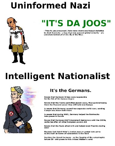 Uninformed Nazi "IT'S JOOS" Tries to use unsourced fake news claims and forged sta tics to show that Jews a less than one percent global minority are somehow behind all of the 15 of the West Intellige