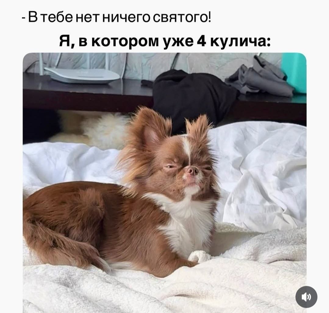 Втебе нет ничего святого! Я, в котором уже 4 кулича: