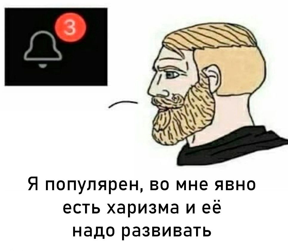 3 SSQ Я популярен, во мне явно есть харизма и надо развивать
